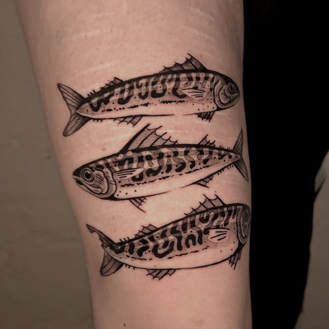 Blackwork fantasy tattoo by Imogen
