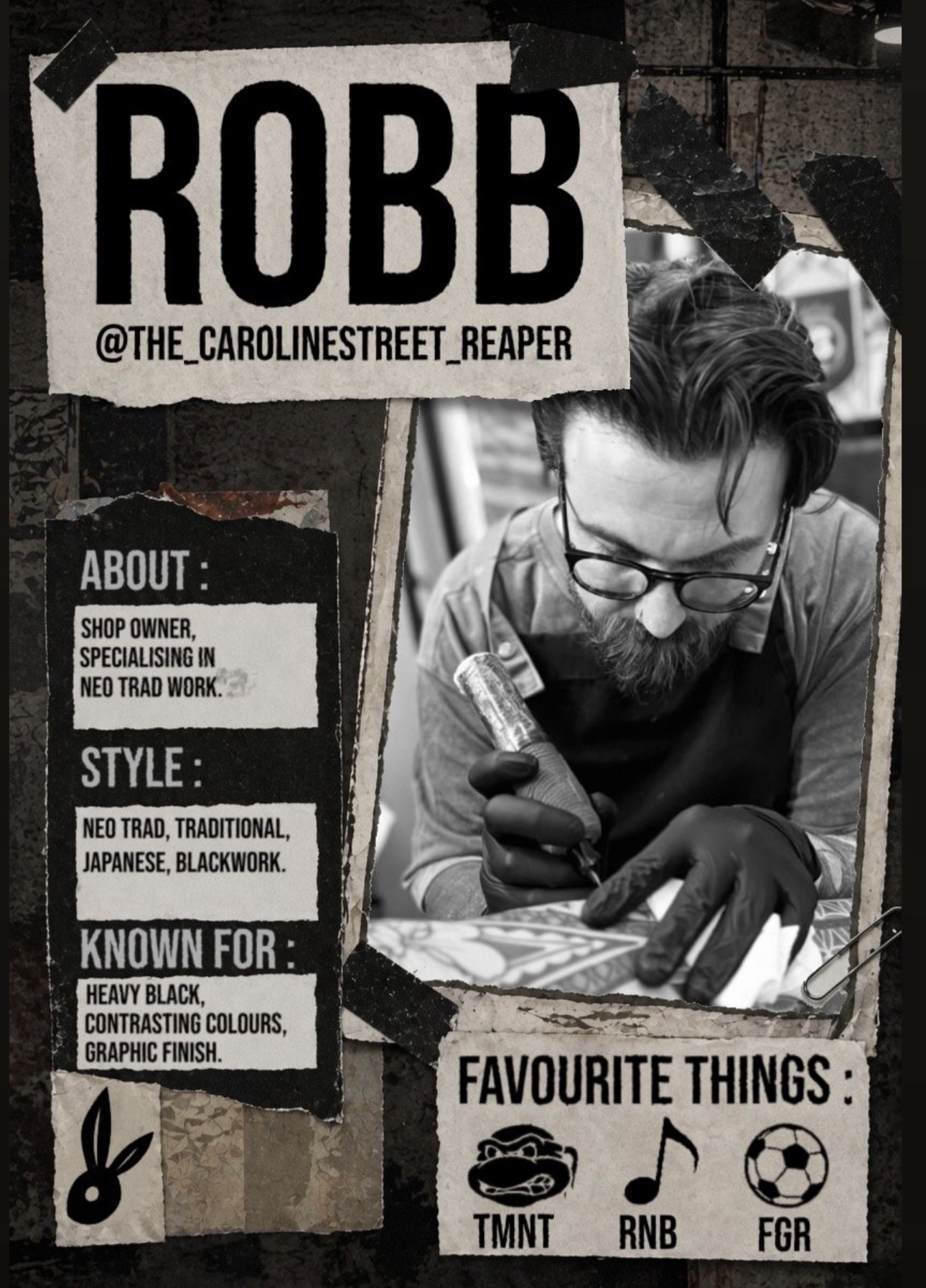 Robb profile card